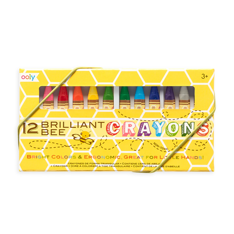 Brilliant Bee crayons set of 12