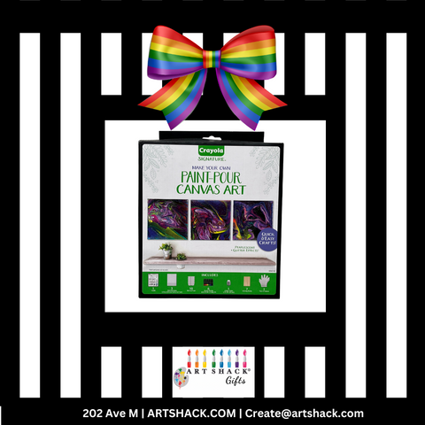 Crayola Paint Pour Canvas Set