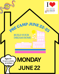 PRE-CAMP | MONDAY | DREAM HOUSE DESIGN | 1st-5th Gr
