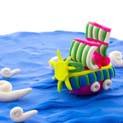 Air Dry Modeling Clay 6 Fluorescent Color 0.5 Oz.: 24