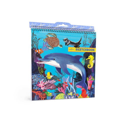 Sea Life Square Sketchbook