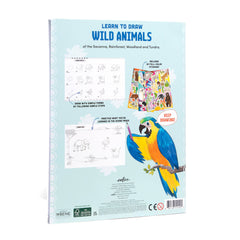 Learn to Draw Wild Animals with Stickers