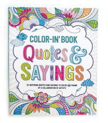 Quote and Sayings Color in Book