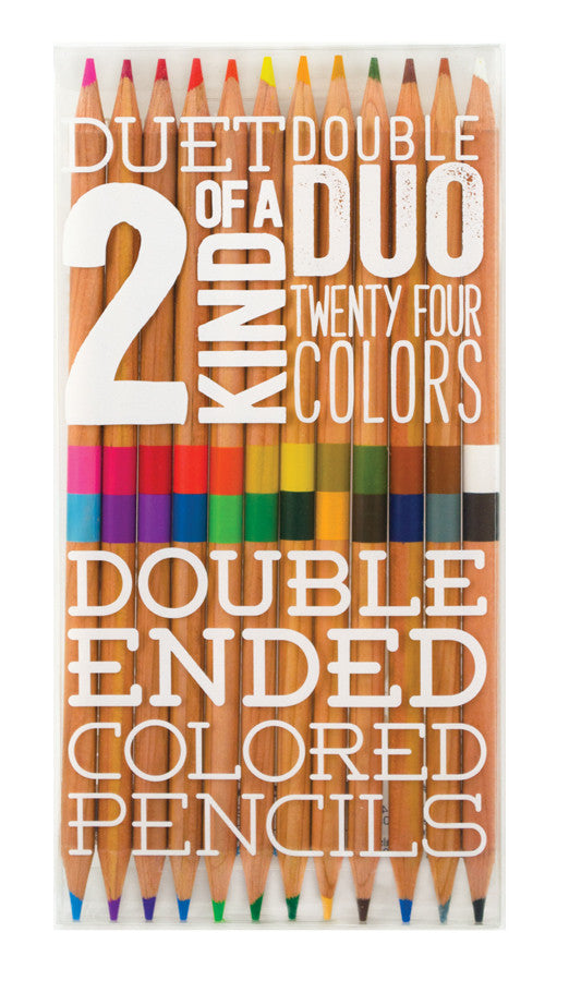 2 of a Kind (24) Duo Colored Pencils