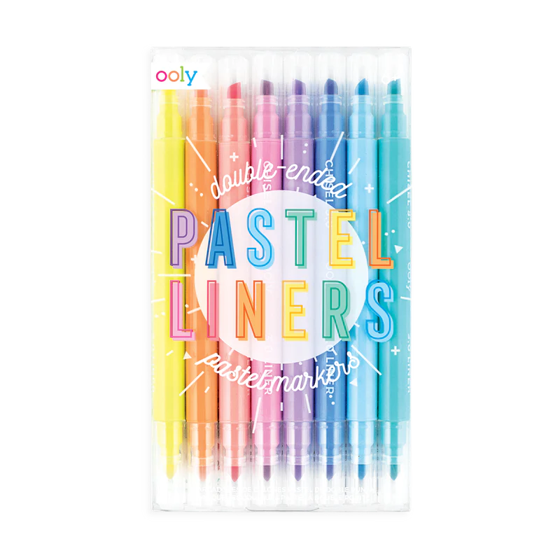 Pastel Markers Double Sided