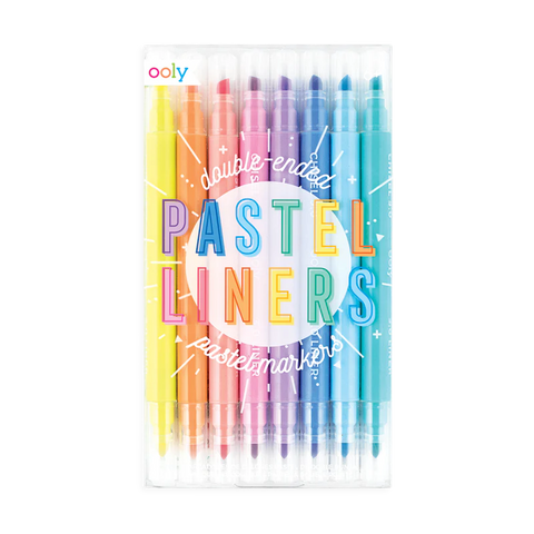 Pastel Markers Double Sided