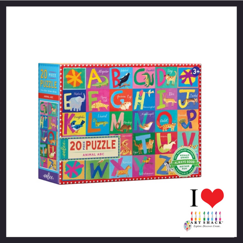 Eeboo Animal Alphabet Puzzle