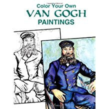 Color Your Own Van Gogh Paintings