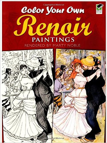 Color Your Own Renoir Paintings