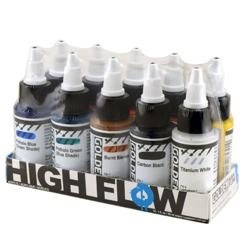 High Flow Acrylic Assorted