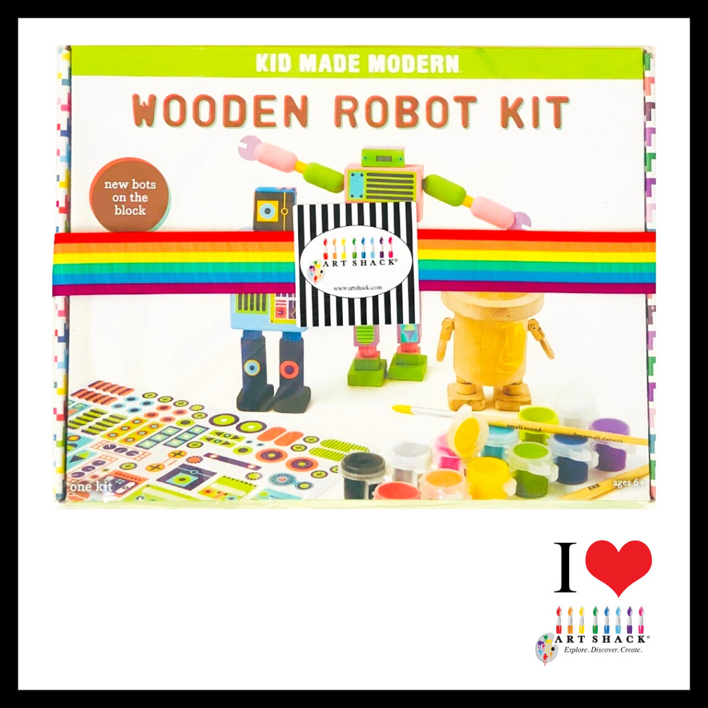 Wooden Robots Kit