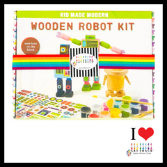 Wooden Robots Kit