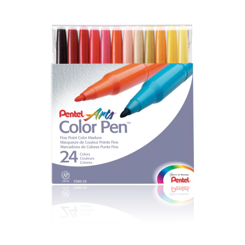 Pentel 24 Color Pens