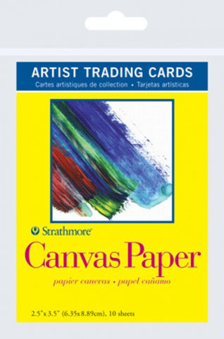 Canvas Paper Artist Trading Cards