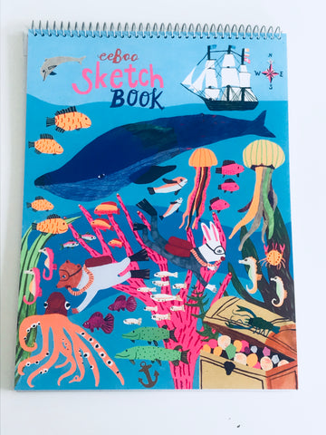 Eeboo Sketchbook In the Sea